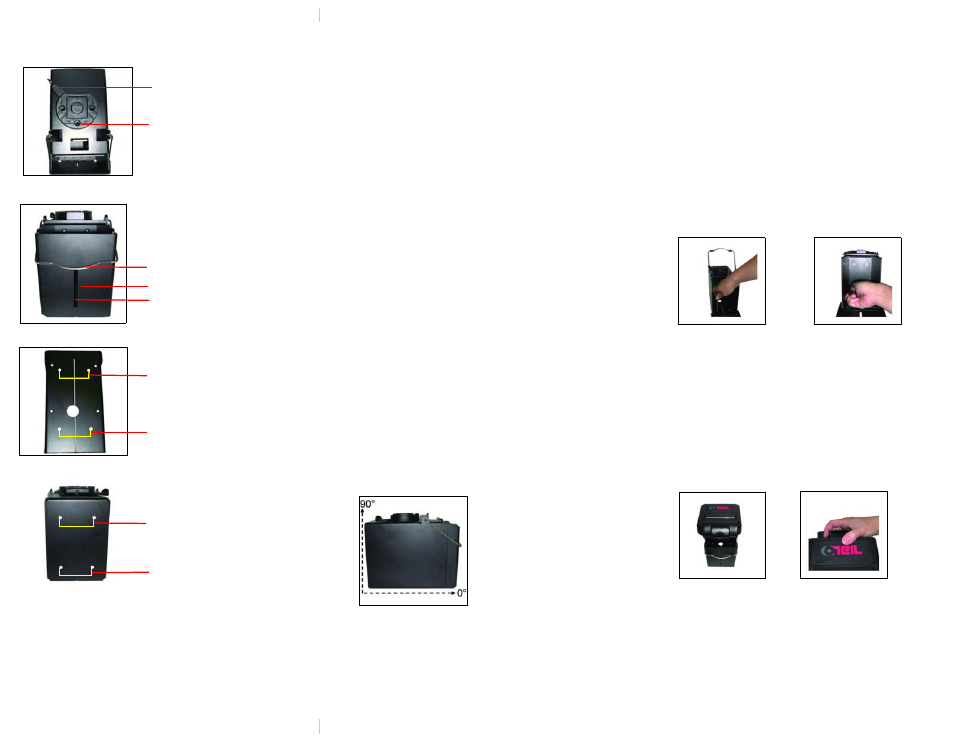 Datamax-O'Neil microFlash 4t_4te Truck Mount Paper Tray User Manual | 2 pages
