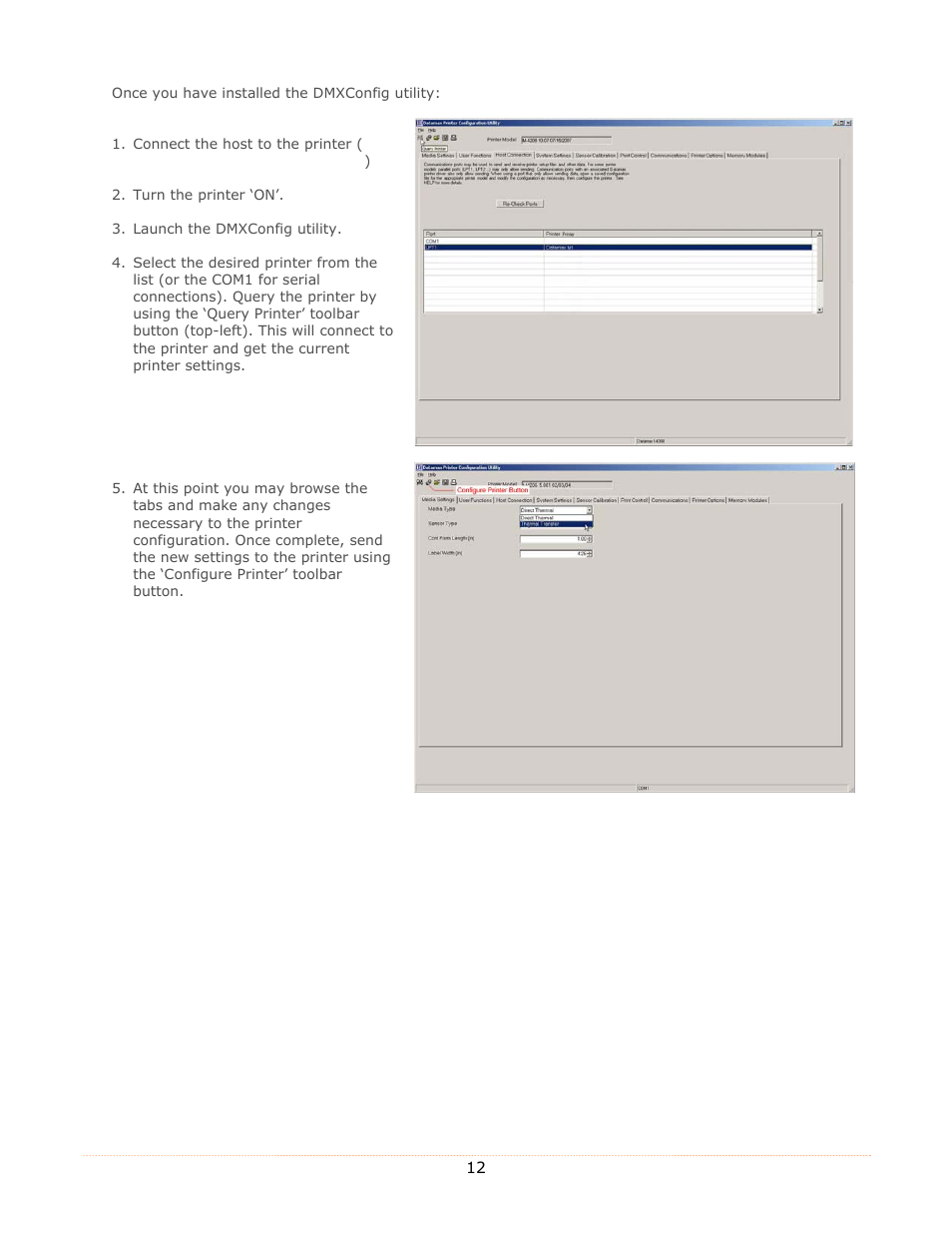 Datamax-O'Neil MP Compact4_MP Compact4 Mobile Mark II Operators Manual User Manual | Page 18 / 36