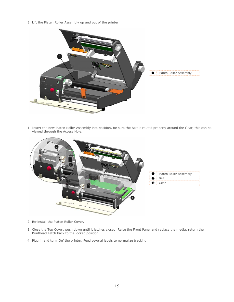 Datamax-O'Neil MP Compact4_MP Compact4 Mobile Mark II Operators Manual User Manual | Page 25 / 36