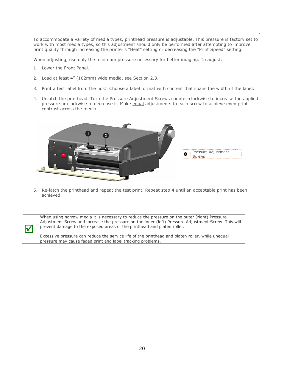 Datamax-O'Neil MP Compact4_MP Compact4 Mobile Mark II Operators Manual User Manual | Page 26 / 36