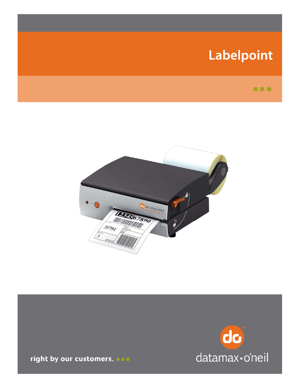Datamax-O'Neil Labelpoint Programmer’s Manual User Manual | 95 pages