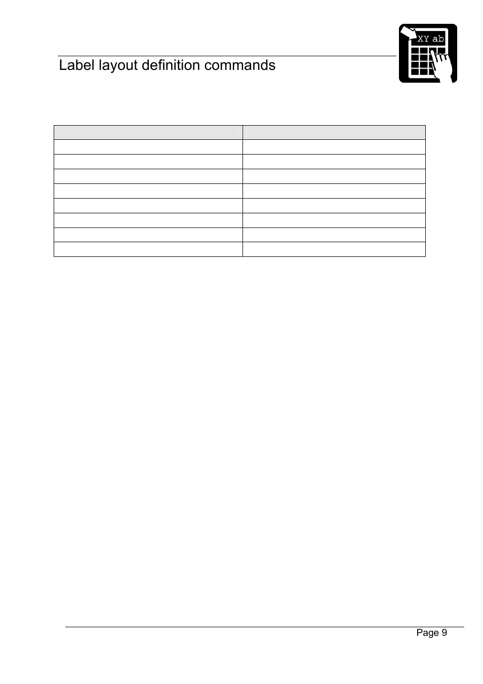 Datamax-O'Neil Labelpoint Programmer’s Manual User Manual | Page 13 / 95