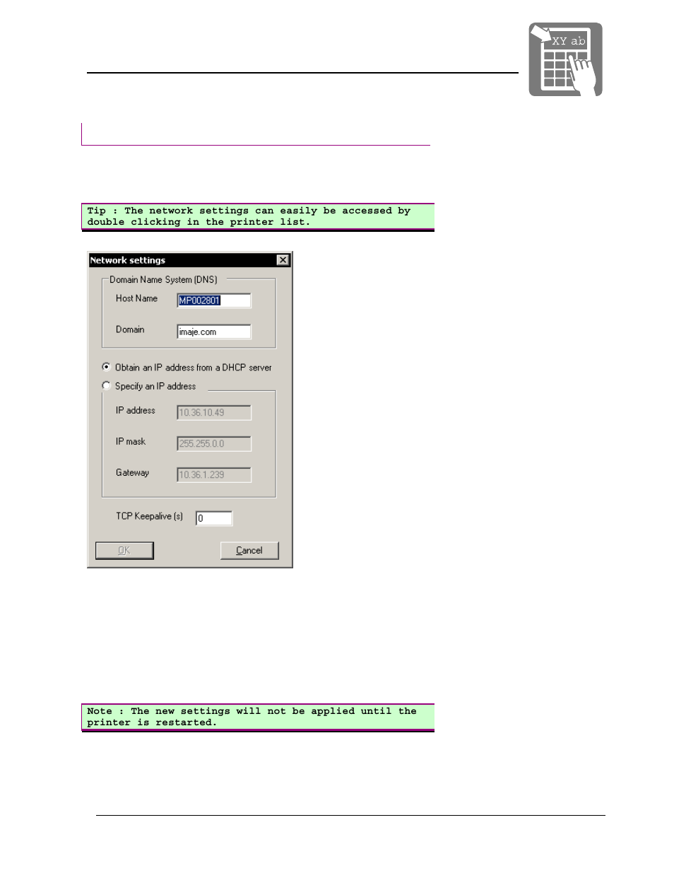 Operation, User manual | Datamax-O'Neil Netcenter User Manual User Manual | Page 12 / 17