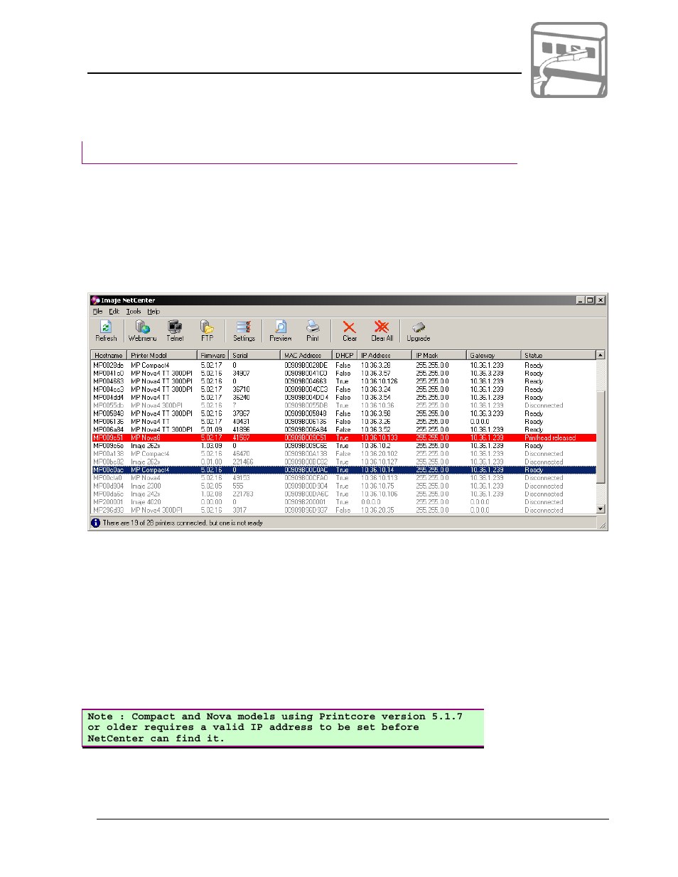 Gettingstarted, Getting started, User manual | Datamax-O'Neil Netcenter User Manual User Manual | Page 6 / 17