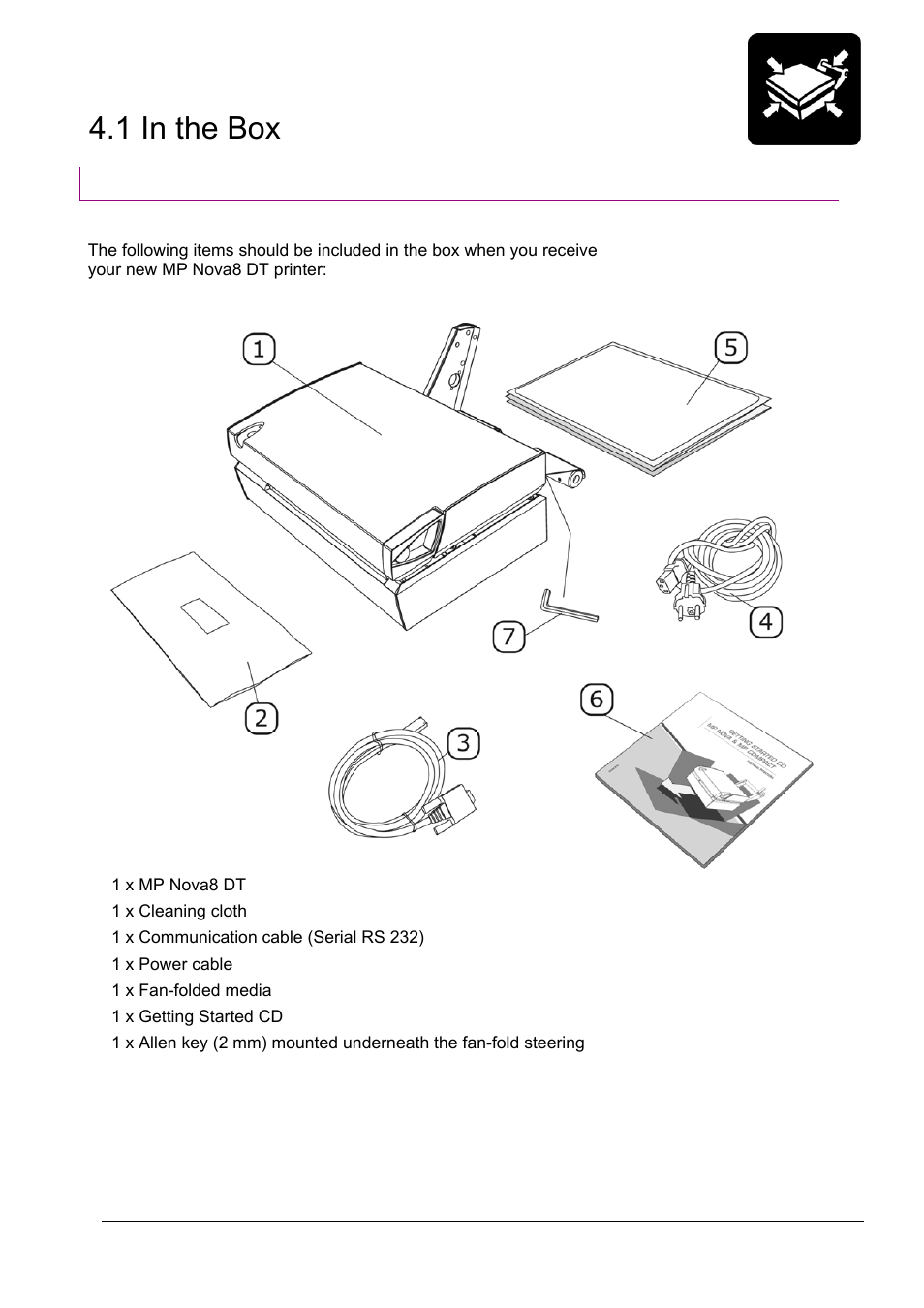 1 in the box, Product overview | Datamax-O'Neil MP Nova Operators Manual User Manual | Page 11 / 59