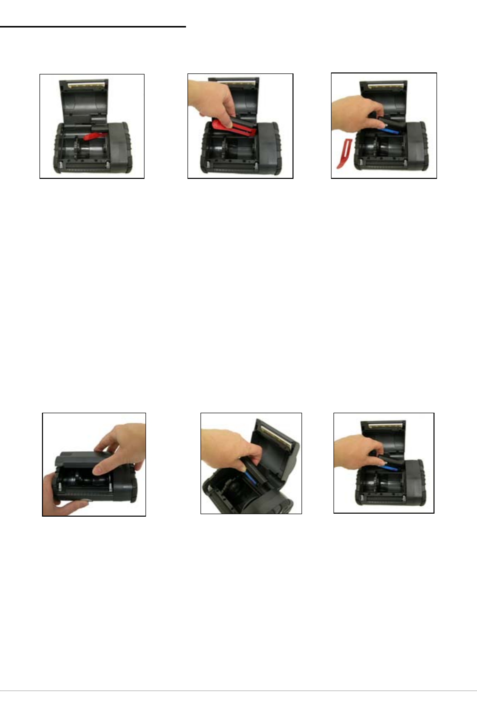 Installing/removing the battery, Installing the battery | Datamax-O'Neil OC-3 SERIES User Guide User Manual | Page 7 / 28