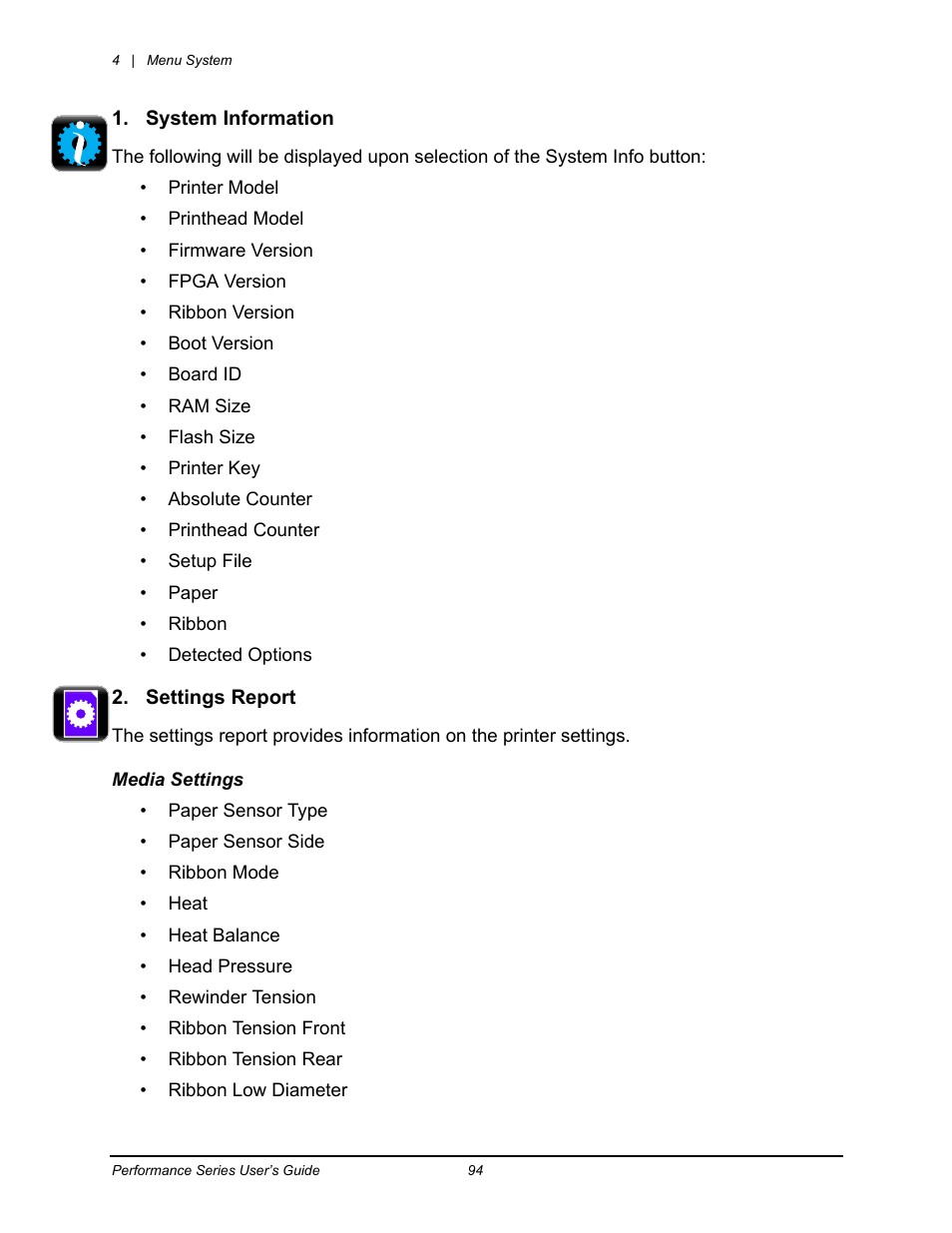 Datamax-O'Neil Performance series User Guide User Manual | Page 72 / 143