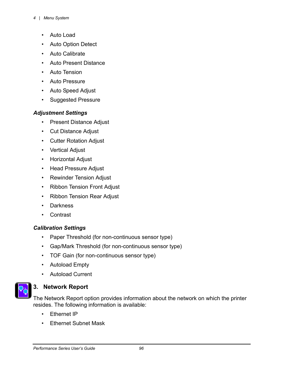 Datamax-O'Neil Performance series User Guide User Manual | Page 74 / 143