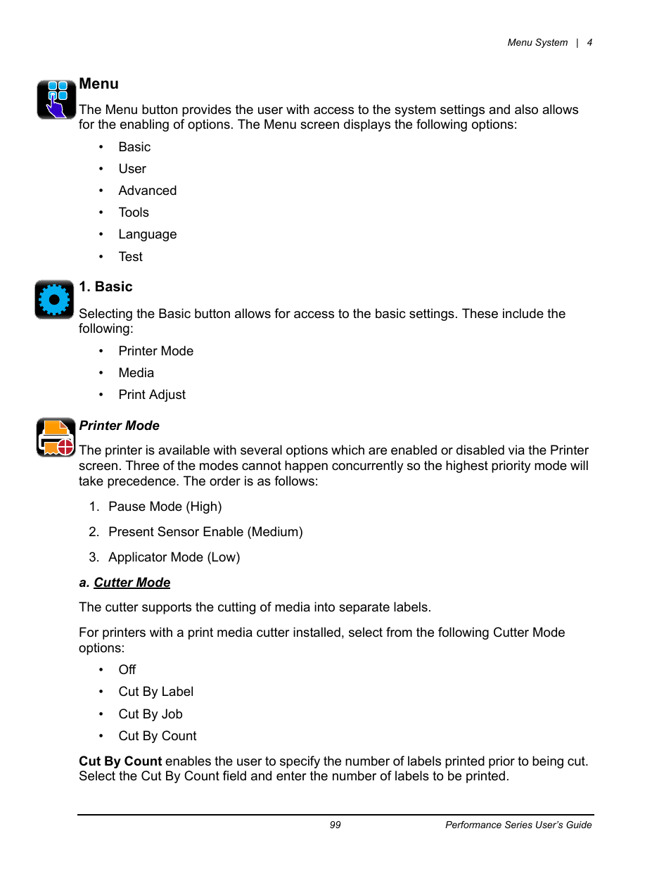 Datamax-O'Neil Performance series User Guide User Manual | Page 77 / 143