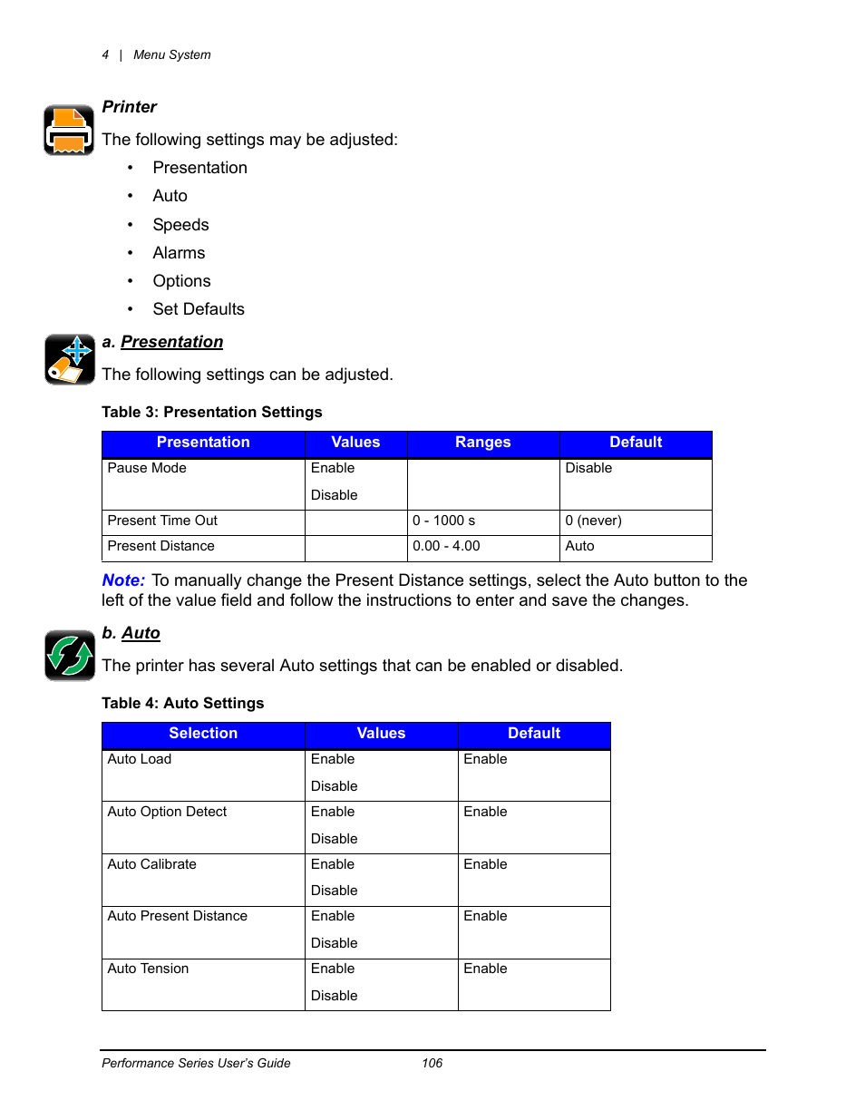 Datamax-O'Neil Performance series User Guide User Manual | Page 84 / 143