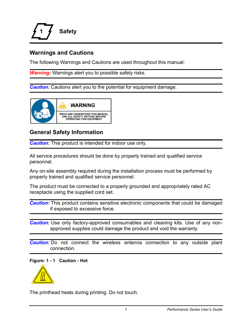 Datamax-O'Neil Performance series User Guide User Manual | Page 9 / 143