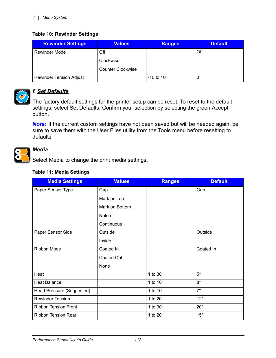 Datamax-O'Neil Performance series User Guide User Manual | Page 90 / 143