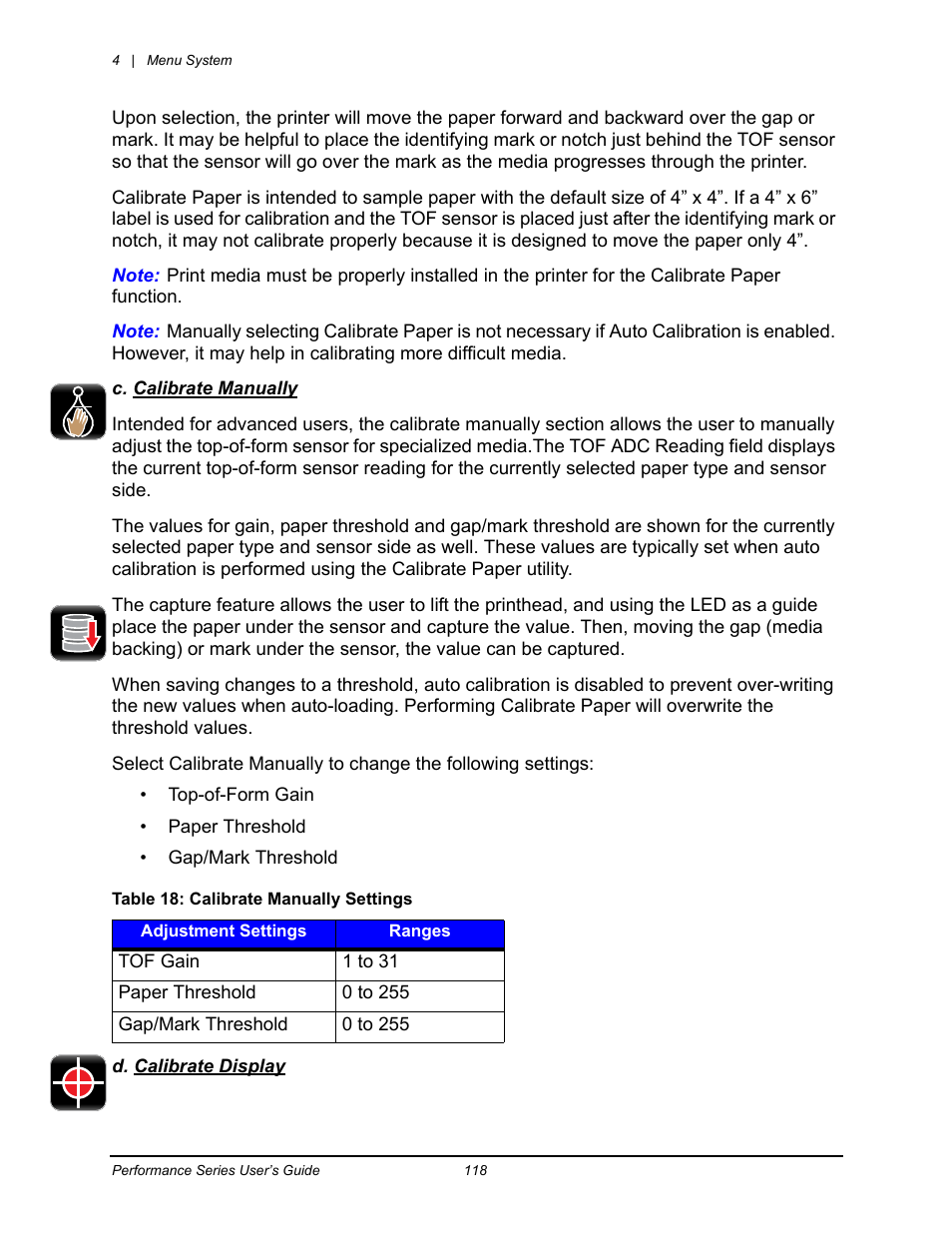 Datamax-O'Neil Performance series User Guide User Manual | Page 96 / 143