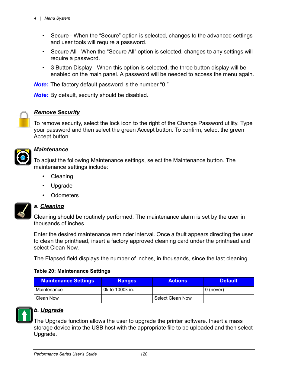 Datamax-O'Neil Performance series User Guide User Manual | Page 98 / 143