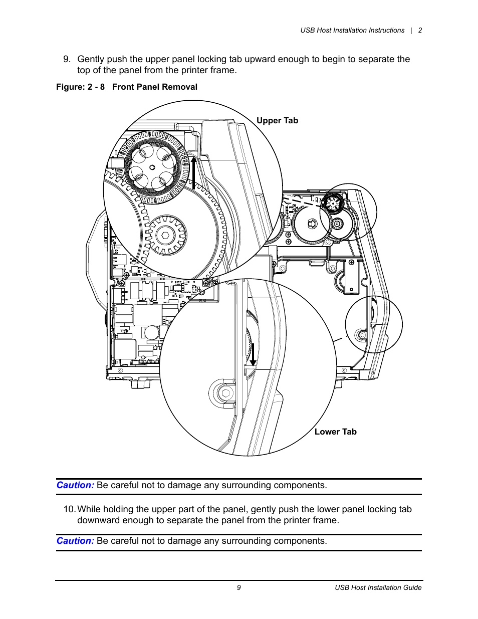 Datamax-O'Neil Performance series USB Host User Manual | Page 10 / 12