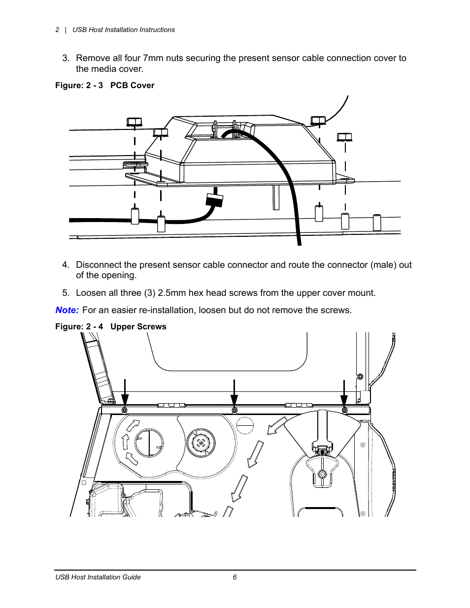 Datamax-O'Neil Performance series USB Host User Manual | Page 7 / 12