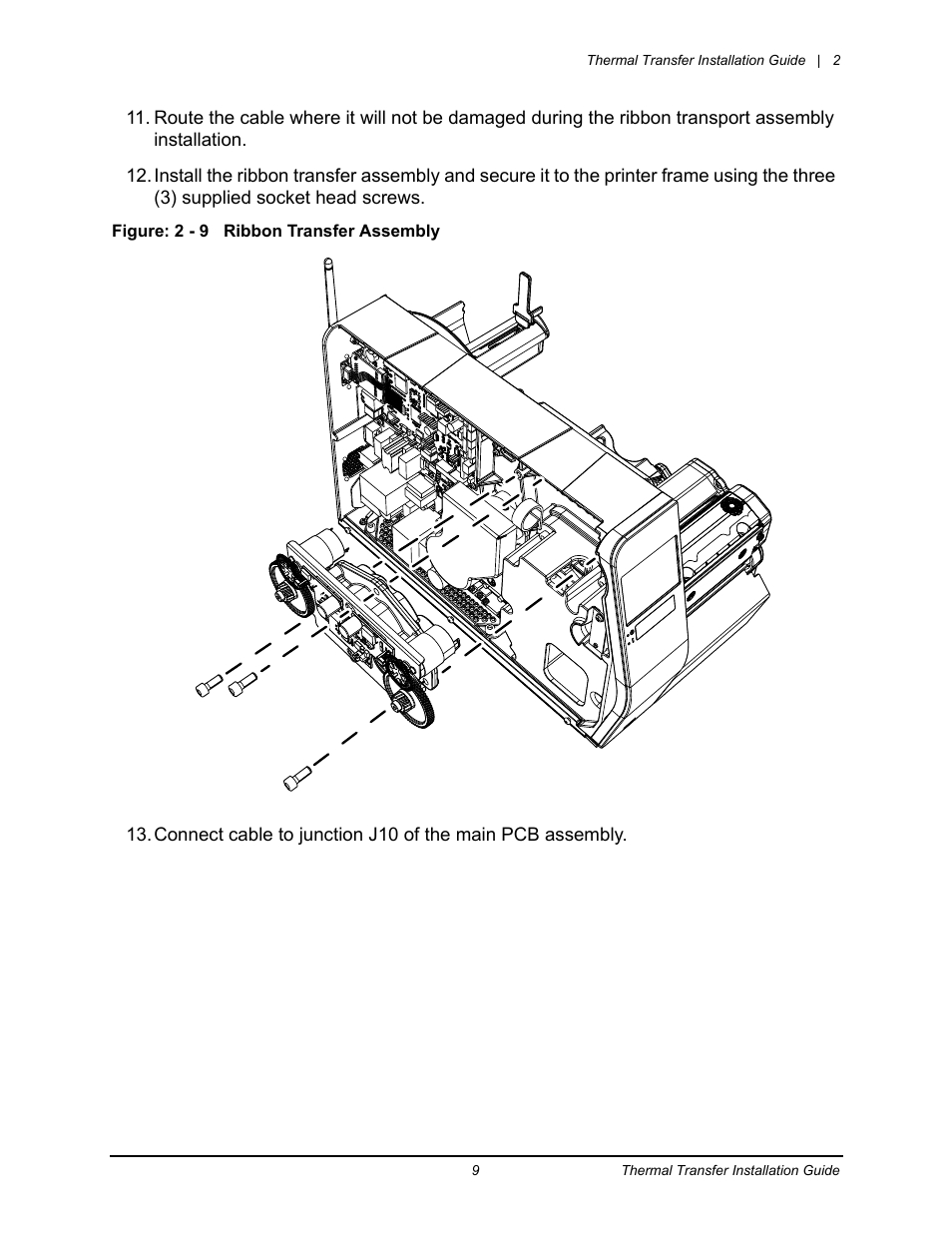 Datamax-O'Neil Performance series Thermal Transfer User Manual | Page 10 / 13