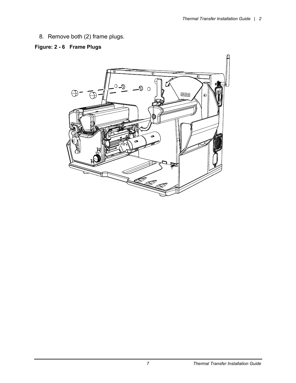 Datamax-O'Neil Performance series Thermal Transfer User Manual | Page 8 / 13