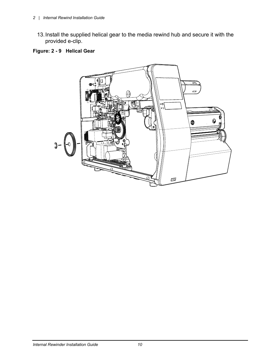 Datamax-O'Neil Performance series Internal Rewinder User Manual | Page 12 / 18