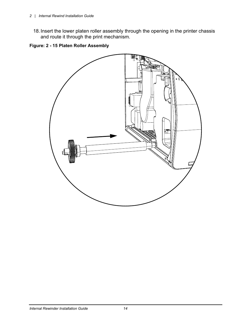 Datamax-O'Neil Performance series Internal Rewinder User Manual | Page 16 / 18