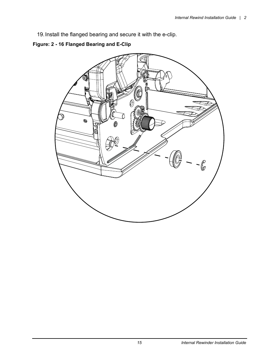 Datamax-O'Neil Performance series Internal Rewinder User Manual | Page 17 / 18