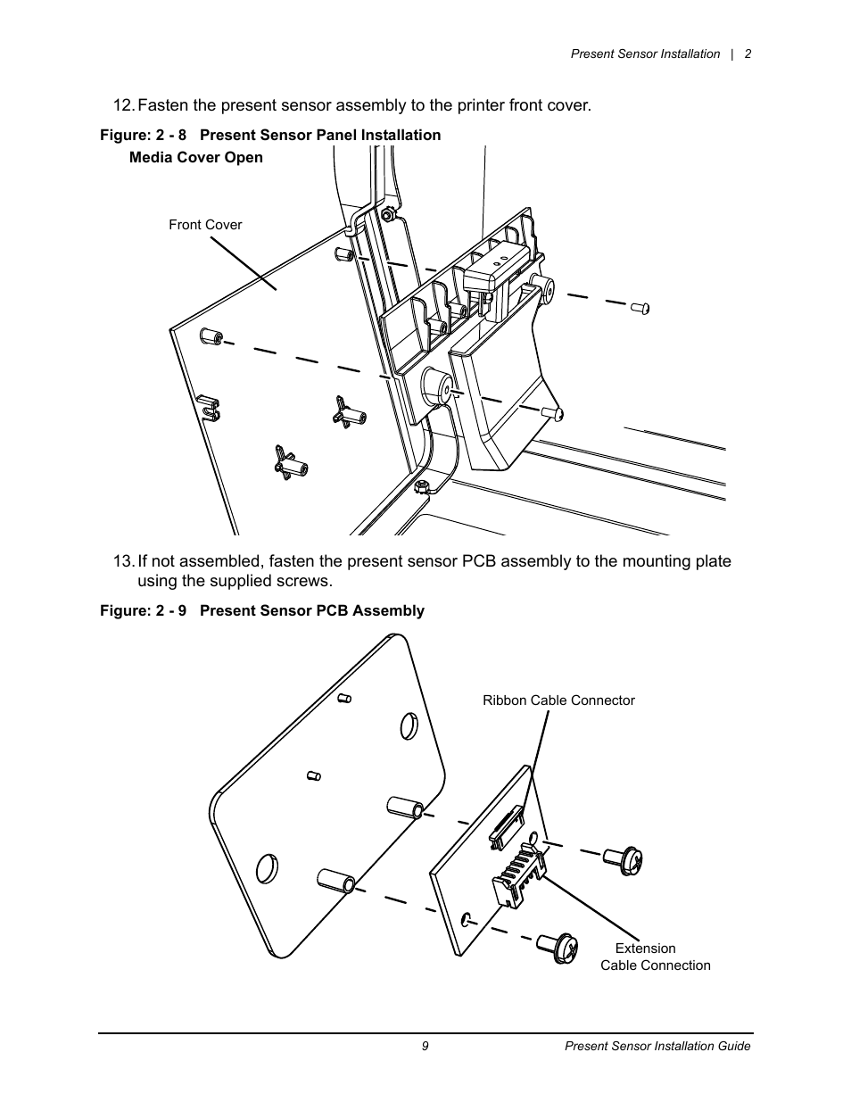 Datamax-O'Neil Performance series Present Sensor User Manual | Page 10 / 16