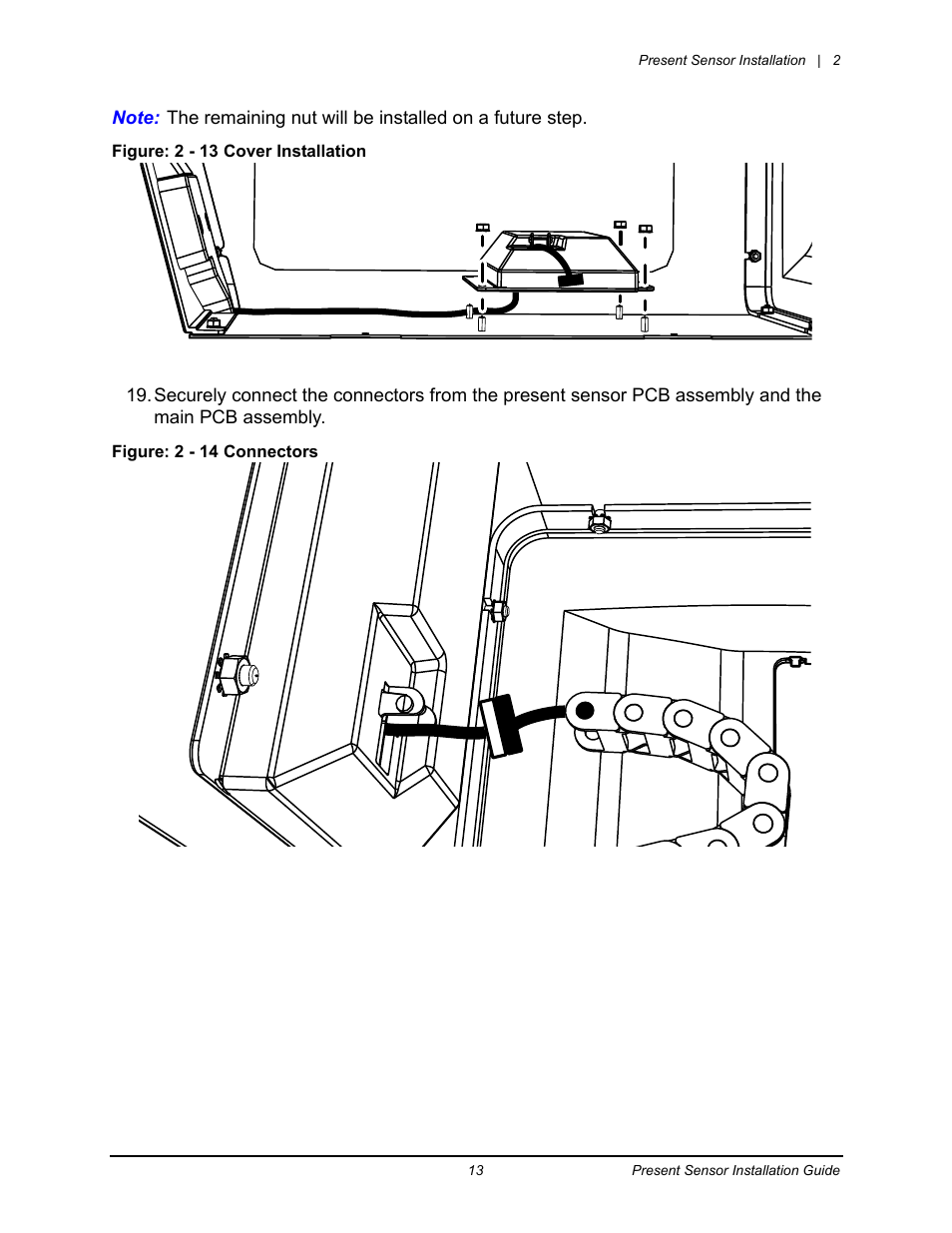 Datamax-O'Neil Performance series Present Sensor User Manual | Page 14 / 16