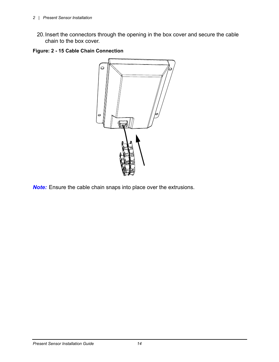 Datamax-O'Neil Performance series Present Sensor User Manual | Page 15 / 16