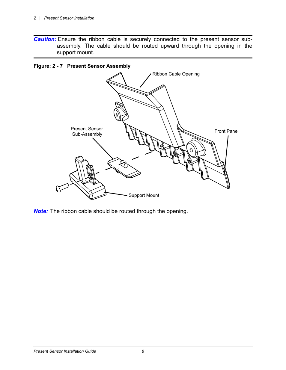 Datamax-O'Neil Performance series Present Sensor User Manual | Page 9 / 16