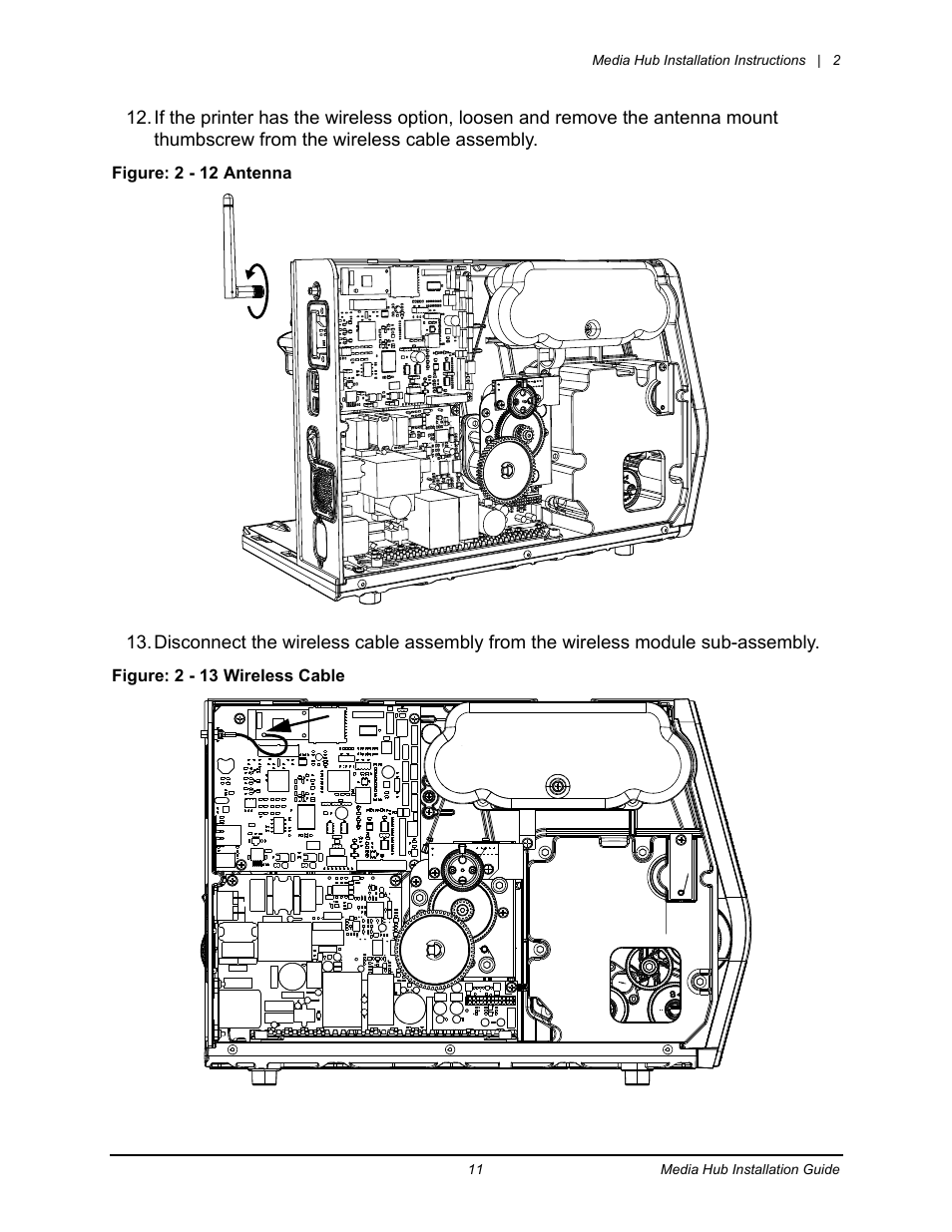Datamax-O'Neil Performance series Media Hub User Manual | Page 12 / 22