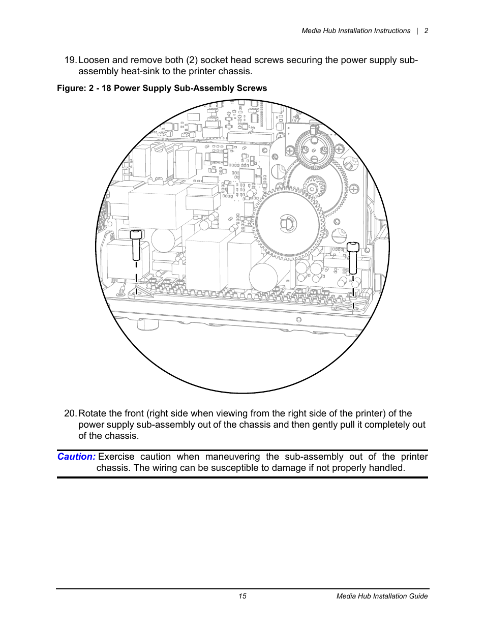 Datamax-O'Neil Performance series Media Hub User Manual | Page 16 / 22