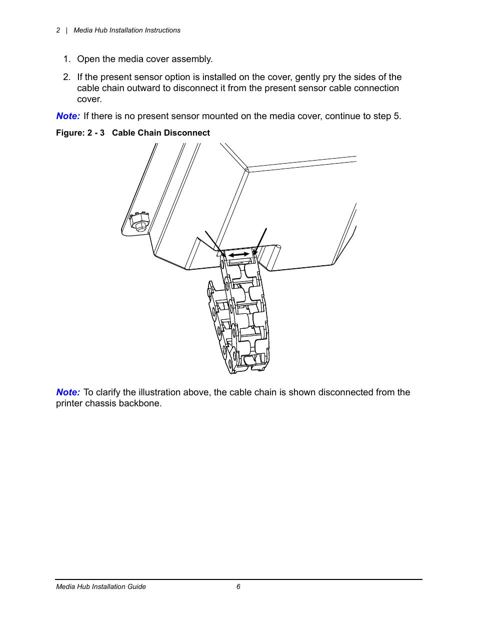 Datamax-O'Neil Performance series Media Hub User Manual | Page 7 / 22
