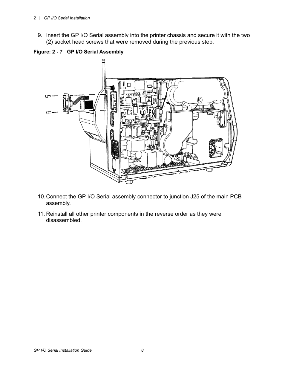 Datamax-O'Neil Performance series GPIO User Manual | Page 9 / 9