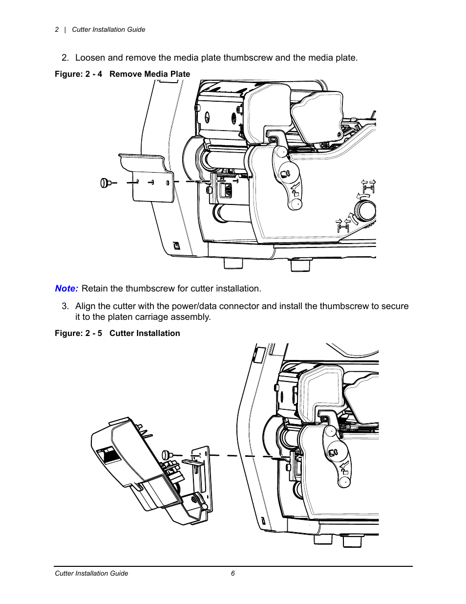 Datamax-O'Neil Performance series Cutter User Manual | Page 7 / 8