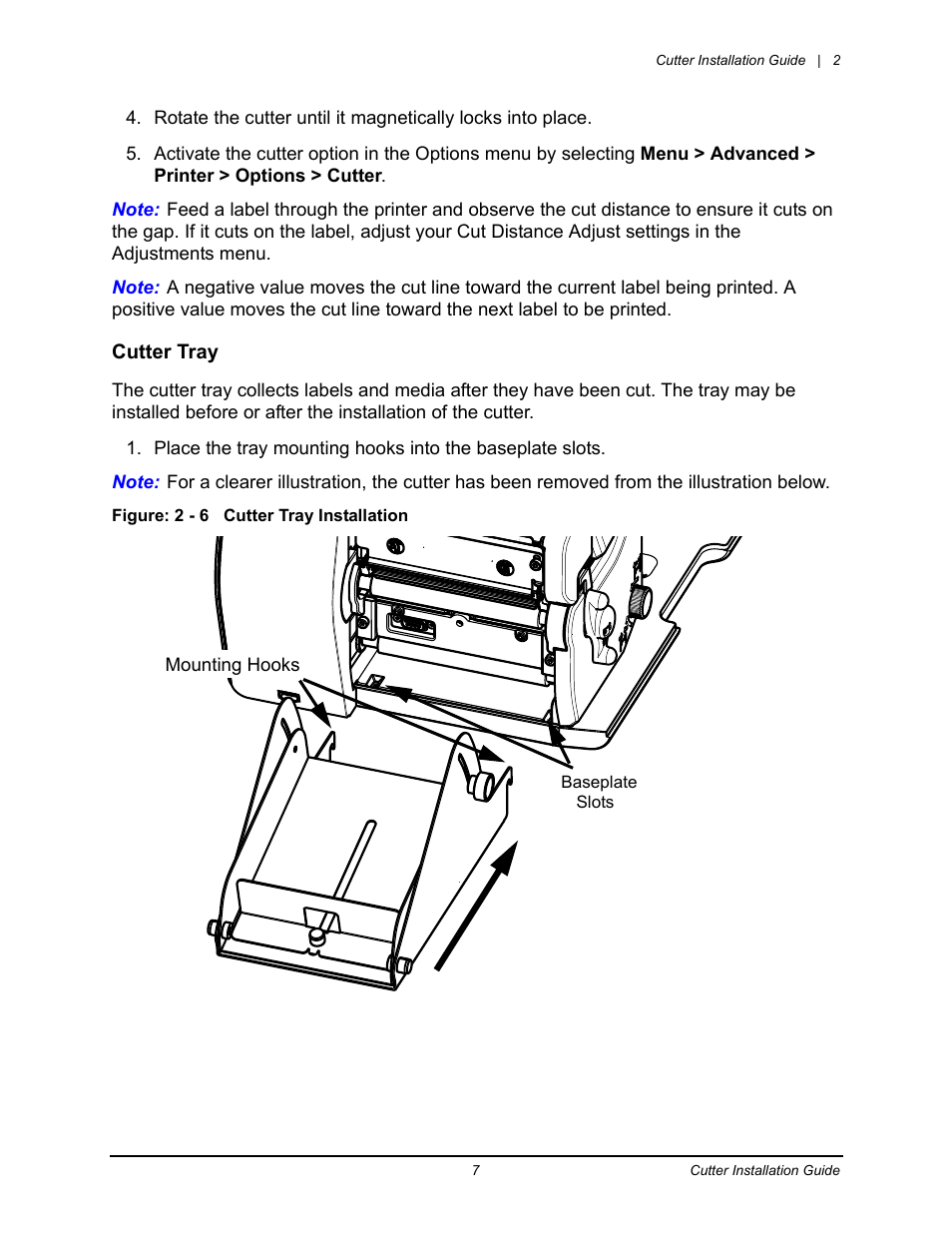 Datamax-O'Neil Performance series Cutter User Manual | Page 8 / 8