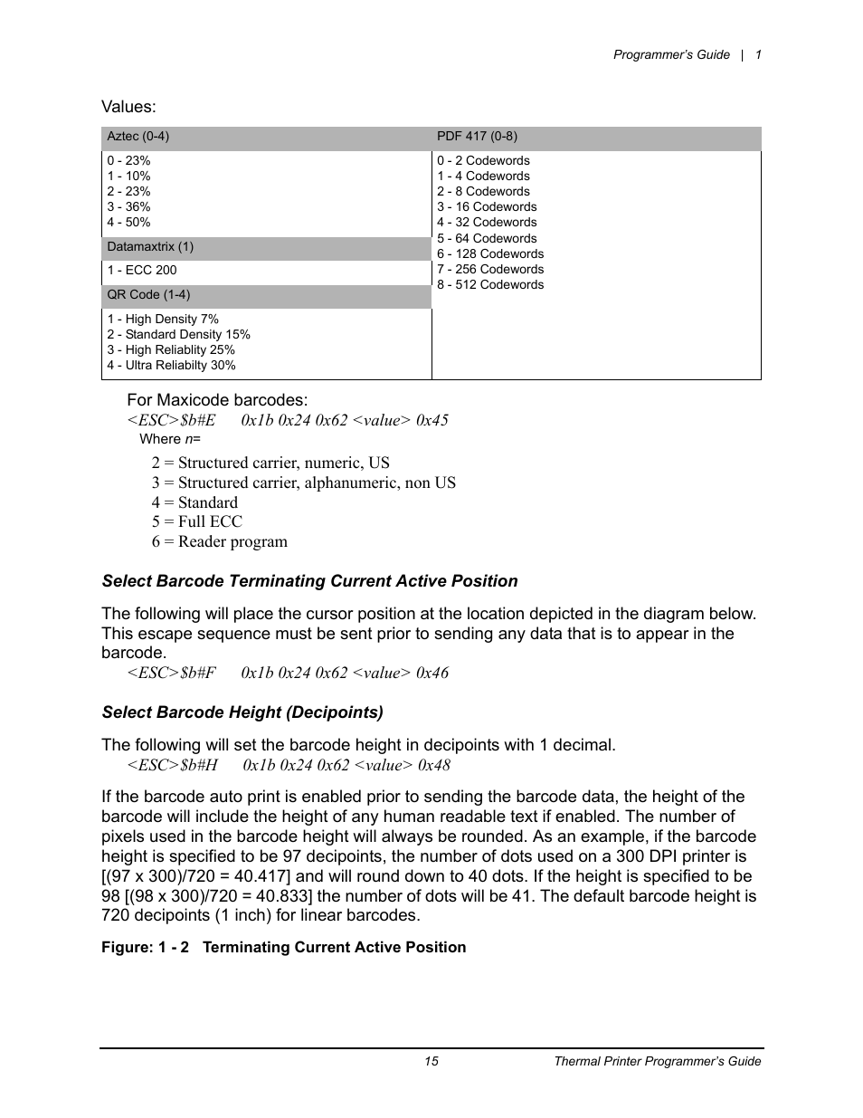 Datamax-O'Neil Workstation series Programmer’s Guide User Manual | Page 21 / 59