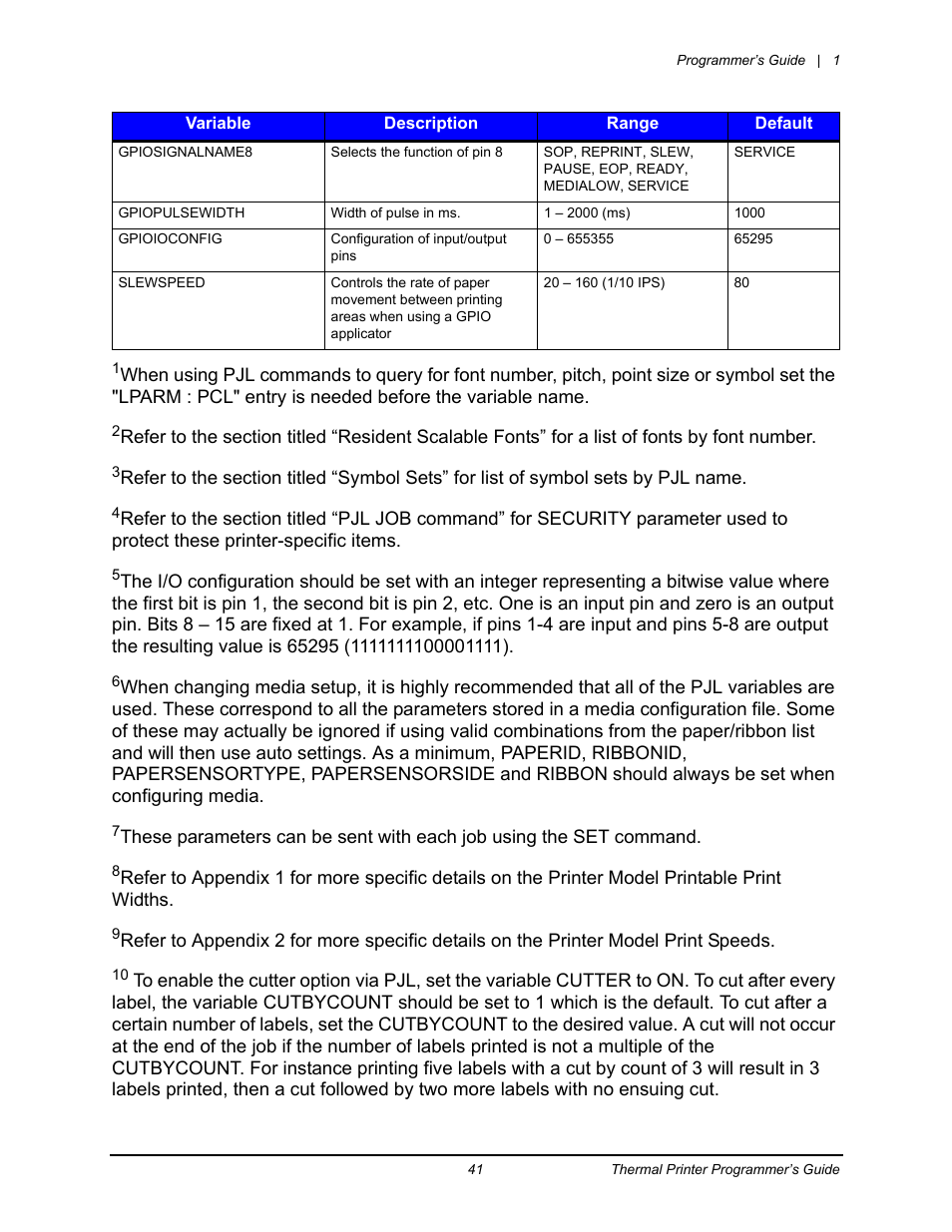 Datamax-O'Neil Workstation series Programmer’s Guide User Manual | Page 47 / 59