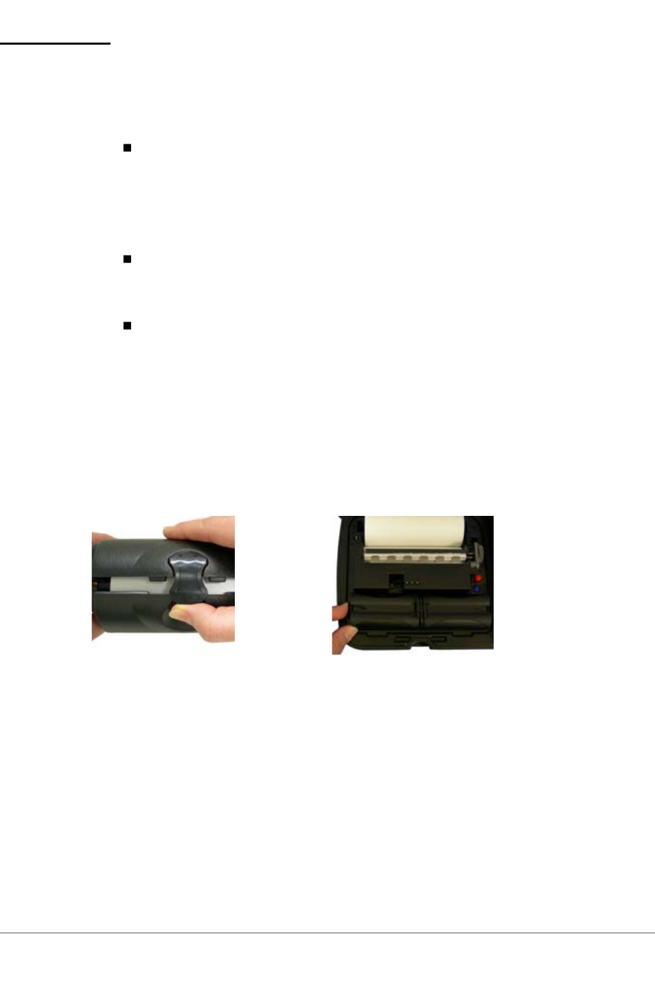 Using batteries: general guidelines, Installing and/or replacing batteries | Datamax-O'Neil PrintPAD MC70 User Guide User Manual | Page 5 / 26
