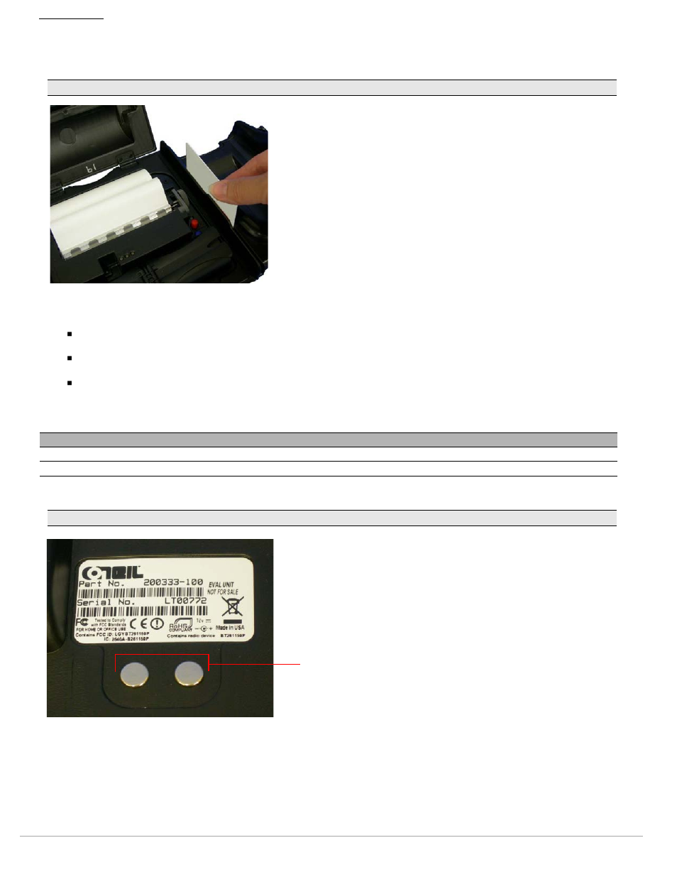 Using a cardreader, Using external charging | Datamax-O'Neil PrintPAD CN70_70e User Guide User Manual | Page 10 / 14