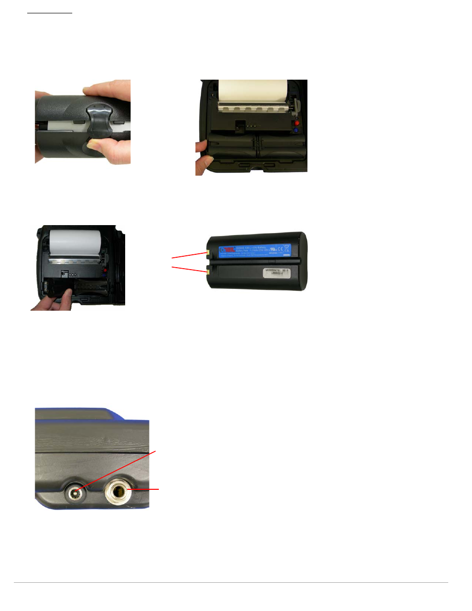 Charging the batteries and handheld computer | Datamax-O'Neil PrintPAD CN70_70e User Guide User Manual | Page 4 / 14