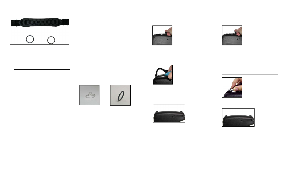 Datamax-O'Neil PrintPAD Handstrap Kit User Manual | 2 pages