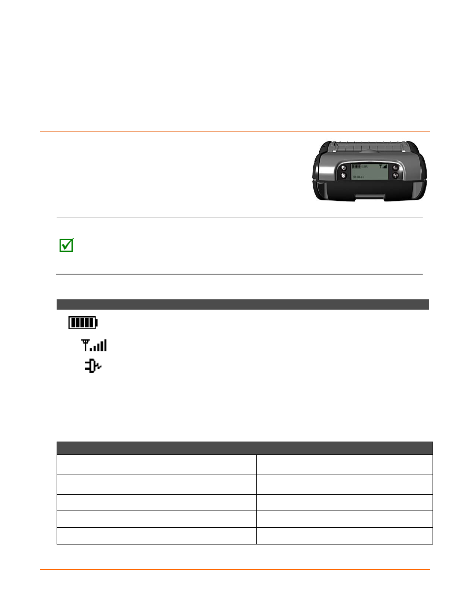Front panel, Lcd icons, Audible alerts | Datamax-O'Neil RL3_4 User Guide User Manual | Page 21 / 70
