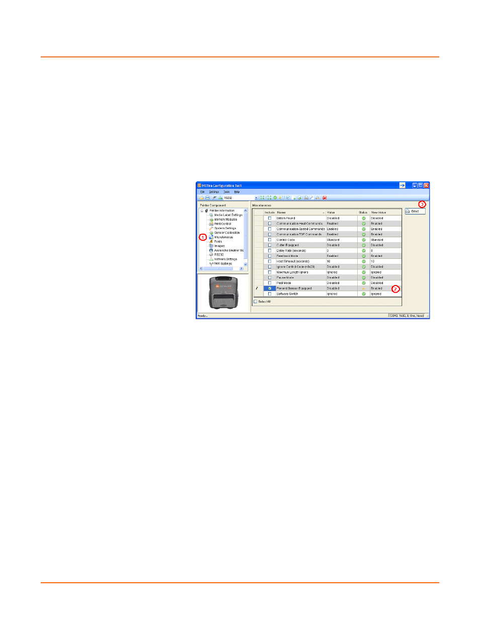 Presenter mode | Datamax-O'Neil RL3_4 User Guide User Manual | Page 33 / 70
