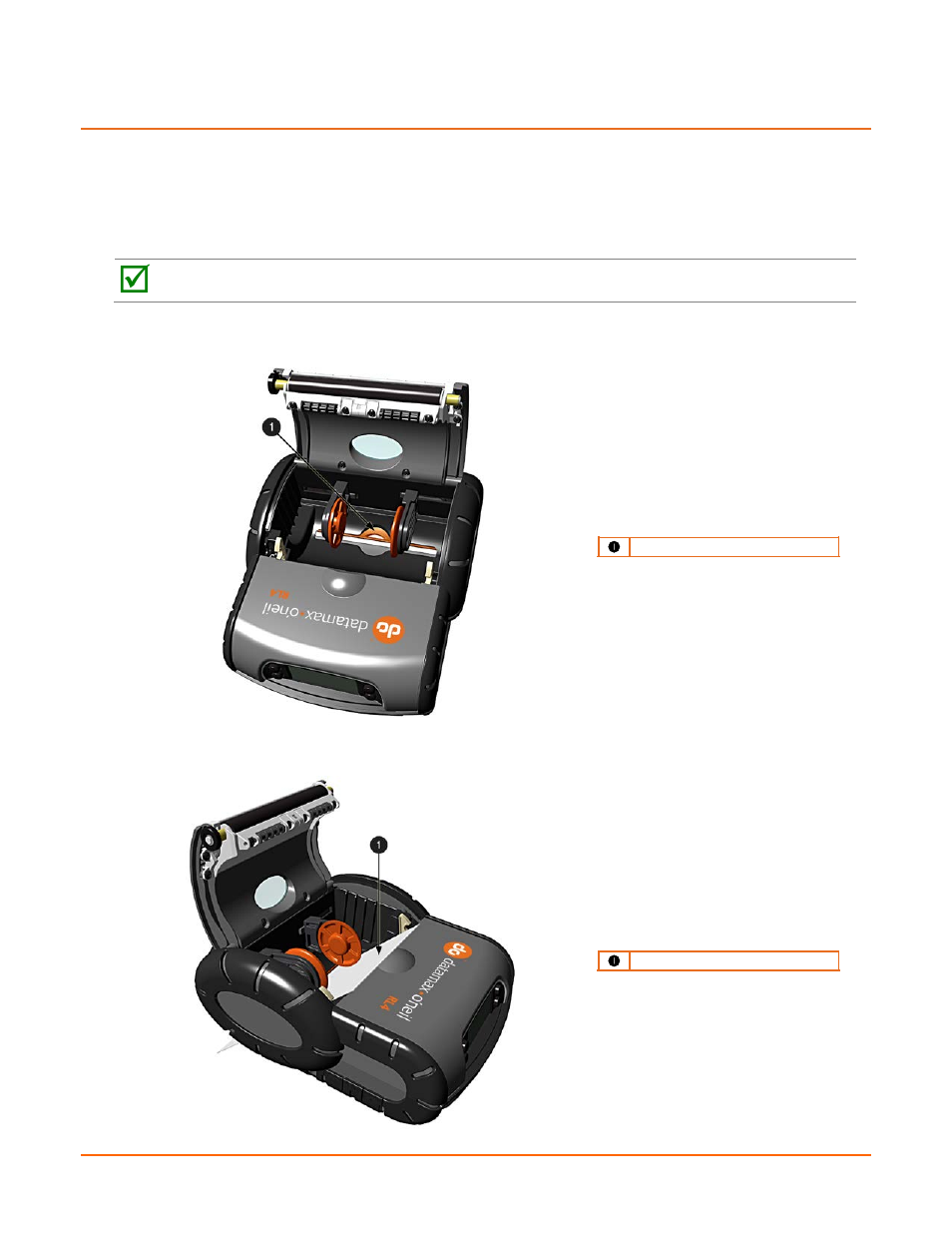 Cleaning the printhead | Datamax-O'Neil RL3_4 User Guide User Manual | Page 40 / 70