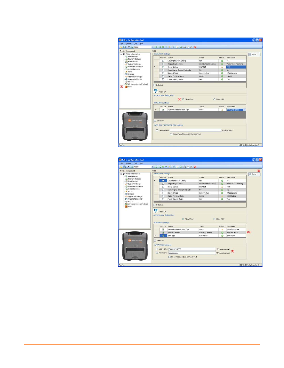 B.4.4, Wpa2-enterprise | Datamax-O'Neil RL3_4 User Guide User Manual | Page 54 / 70