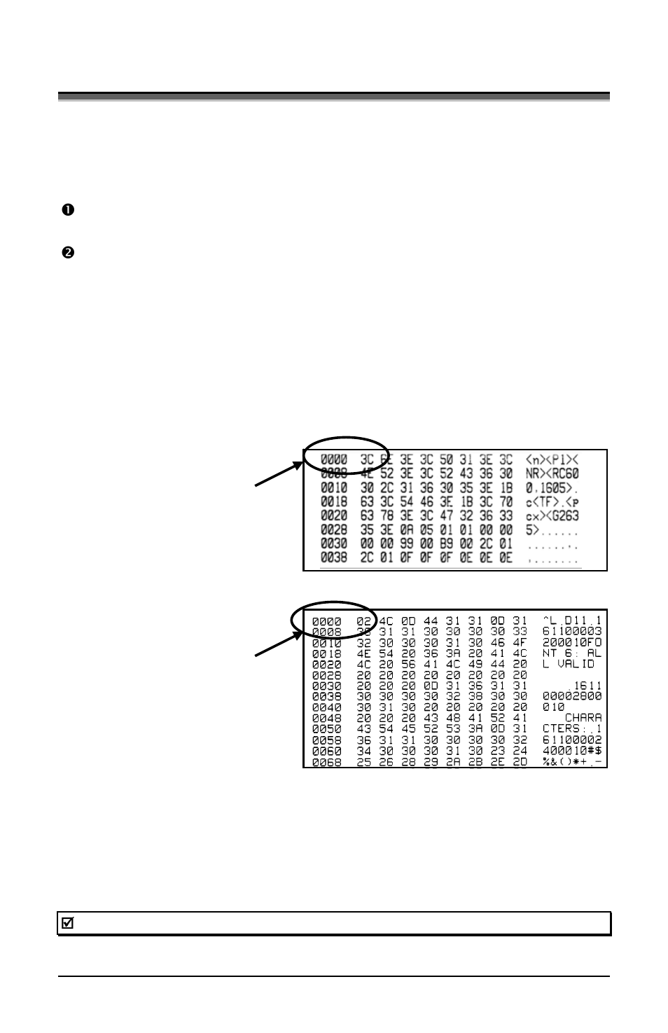 1 hex dump mode | Datamax-O'Neil S-Class User Guide User Manual | Page 63 / 92