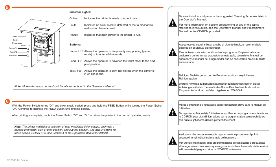 Datamax-O'Neil S-Class Quick Start Guide User Manual | Page 2 / 2