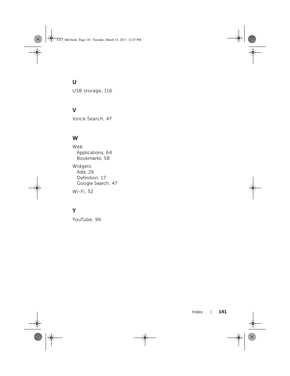 Dell STREAK 7 User Manual | Page 141 / 141