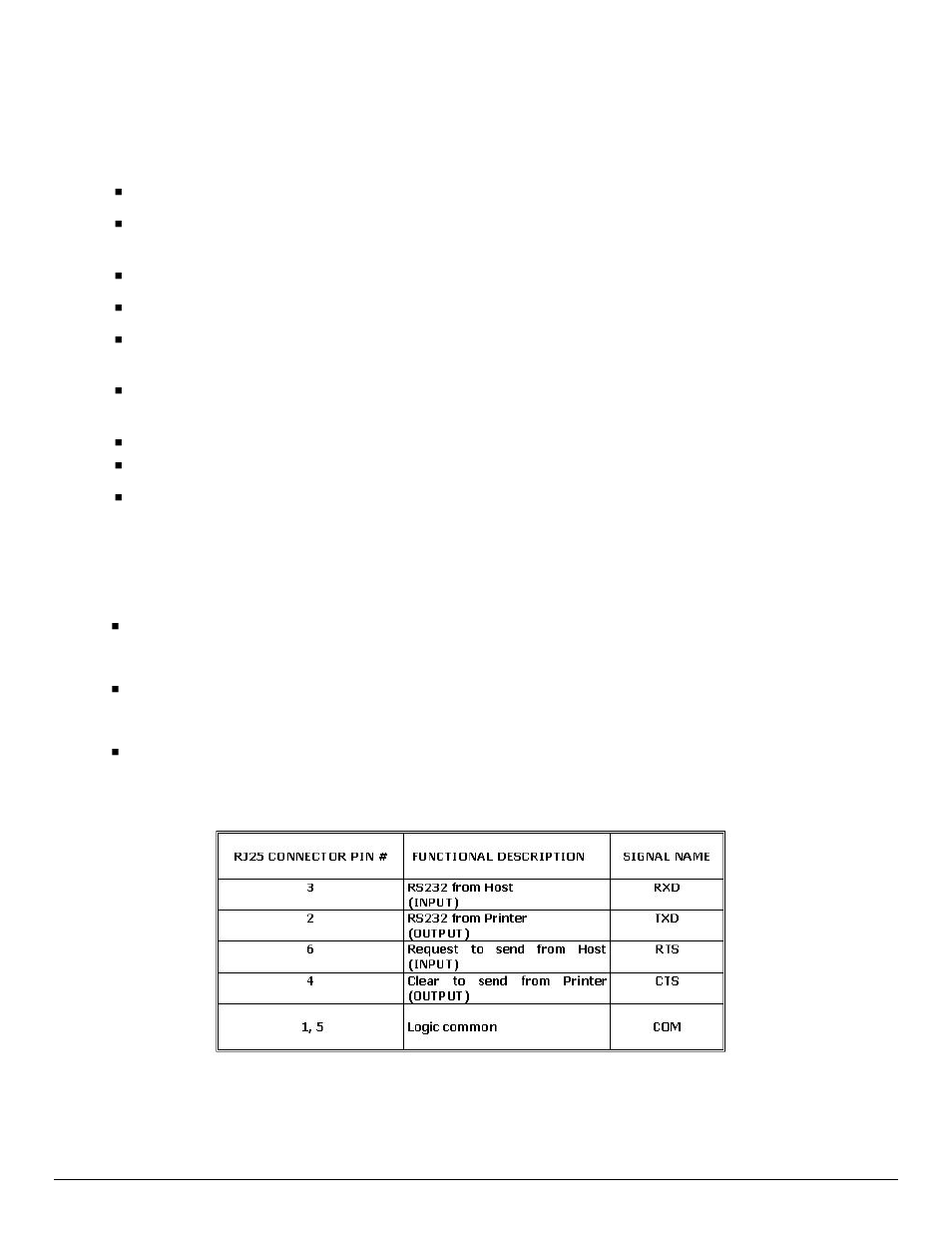 5 serial rs232, irda and xmodem communications | Datamax-O'Neil S2000i User Guide User Manual | Page 13 / 28