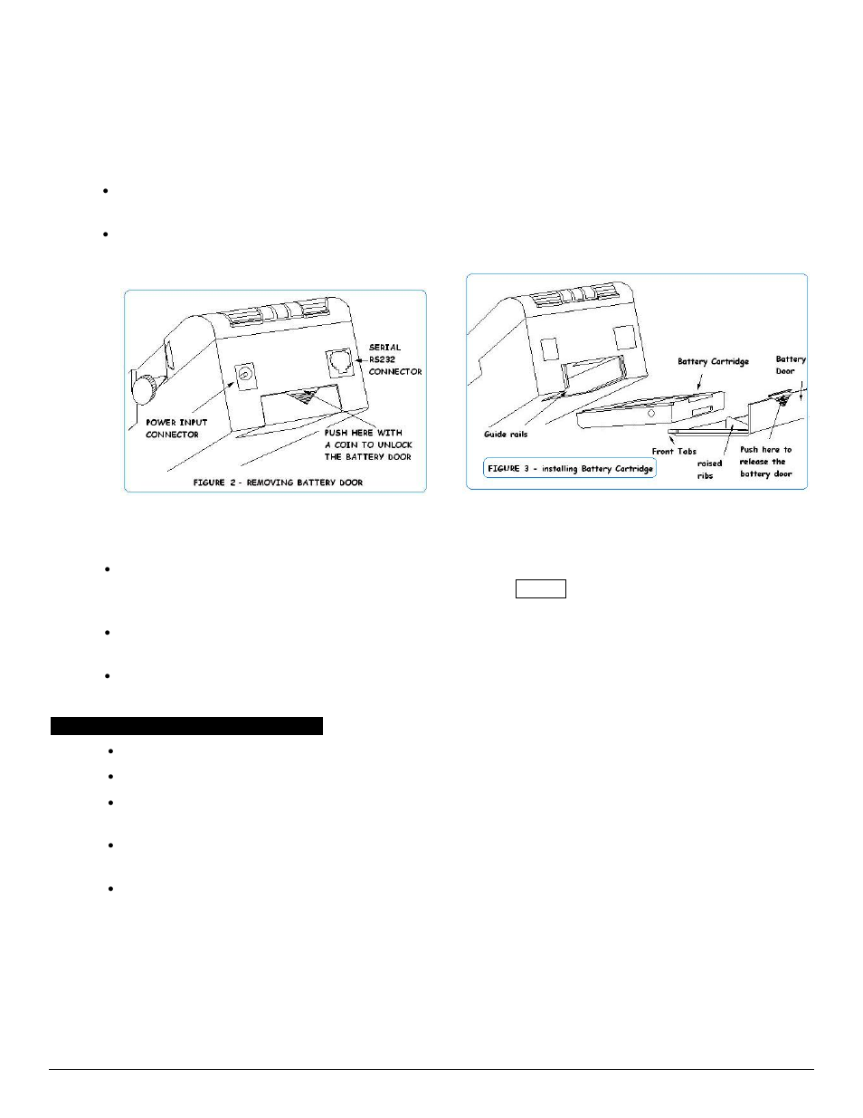 2 charging the printer battery, 1 charging the battery cartridge | Datamax-O'Neil S2000i User Guide User Manual | Page 7 / 28